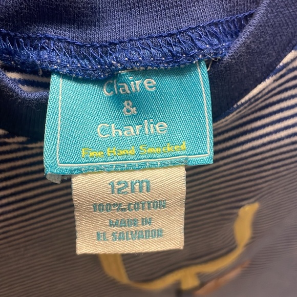 Claire & Charlie shorts onesie - Picture 3 of 3